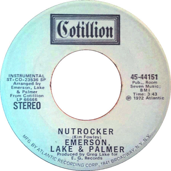 Emerson, Lake & Palmer ‎– Nutrocker