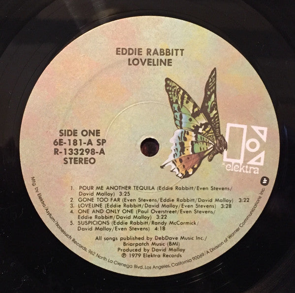 Eddie Rabbitt ‎– Loveline