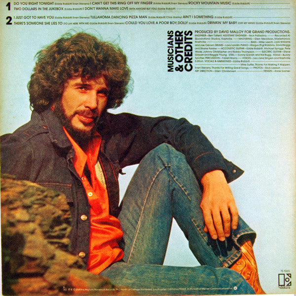 Eddie Rabbitt ‎– Rocky Mountain Music