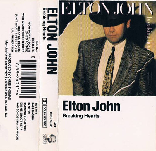 Elton John ‎– Breaking Hearts