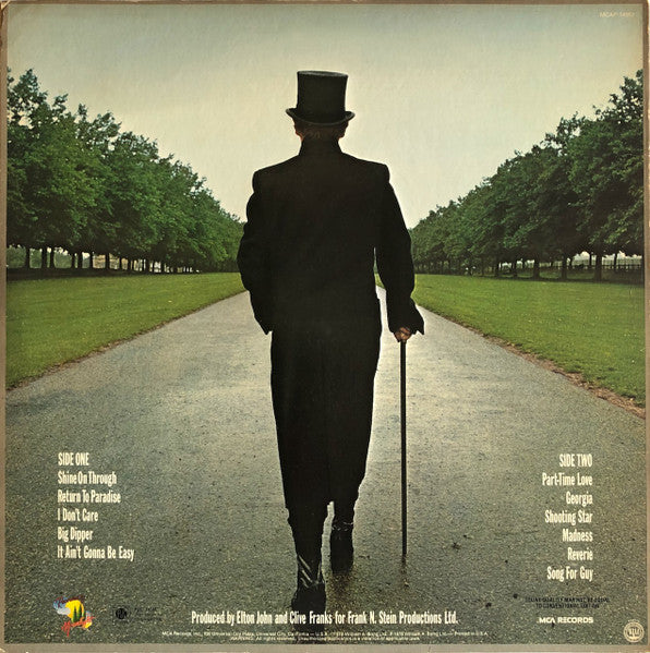 Elton John ‎– A Single Man