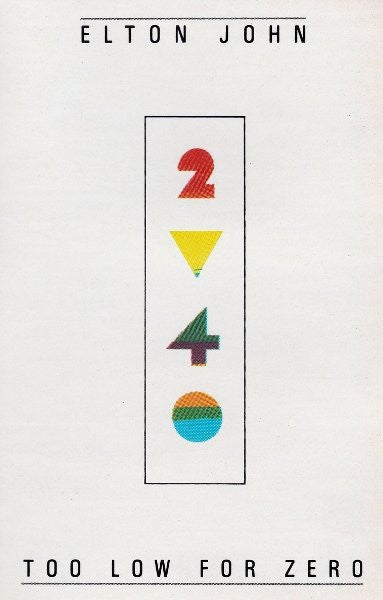Elton John ‎– Too Low For Zero