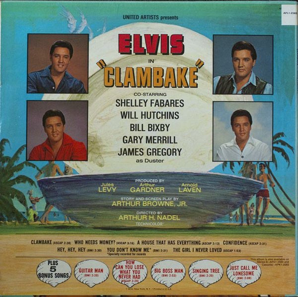 Elvis Presley ‎– Clambake