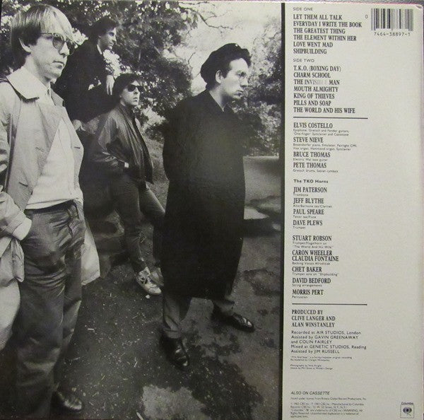 Elvis Costello And The Attractions ‎– Punch The Clock
