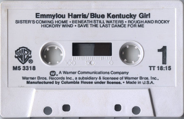 Emmylou Harris ‎– Blue Kentucky Girl