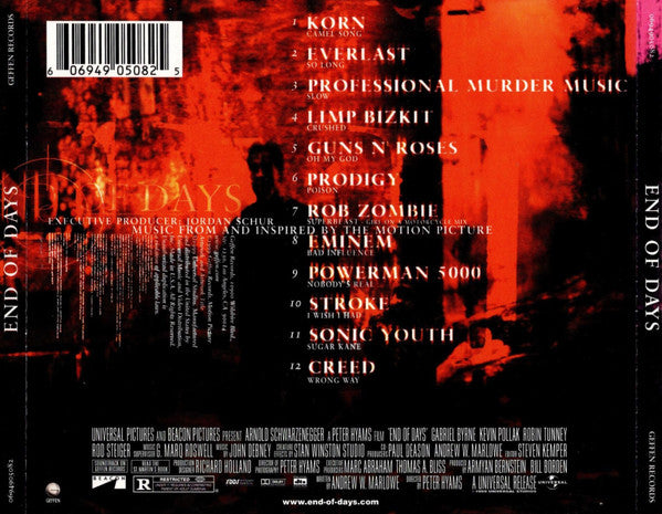 Various ‎– End Of Days Soundtrack