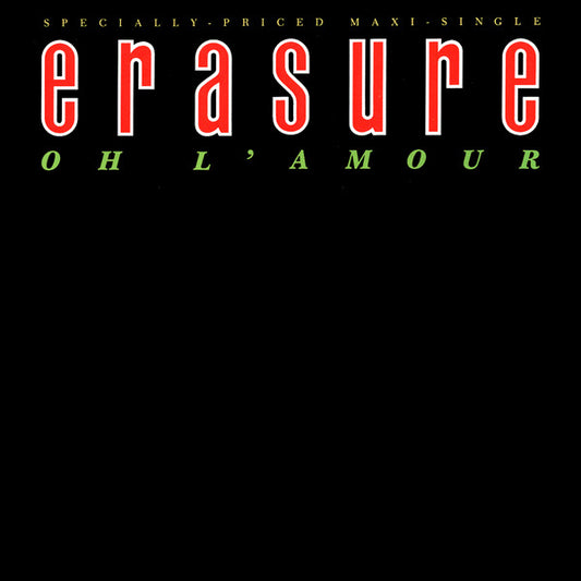 Erasure ‎– Oh L'Amour