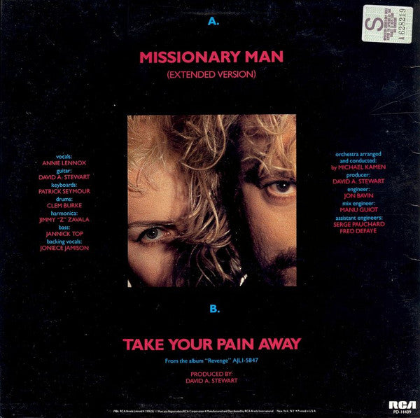 Eurythmics ‎– Missionary Man