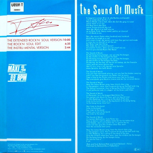 Falco ‎– The Sound Of Musik
