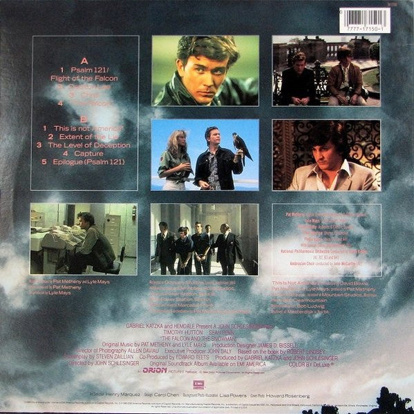 Pat Metheny Group ‎– The Falcon And The Snowman (Original Motion Picture Soundtrack)
