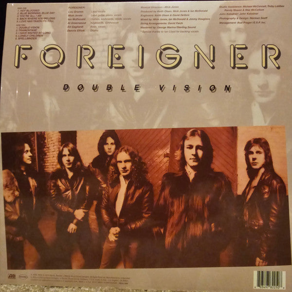 Foreigner ‎– Double Vision