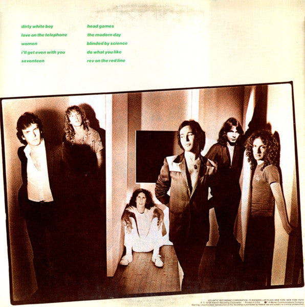 Foreigner ‎– Head Games
