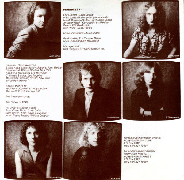 Foreigner ‎– Head Games