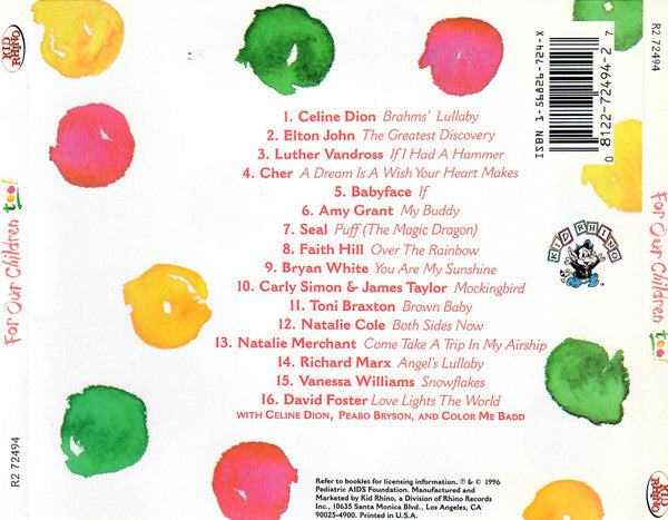 Various ‎– For Our Children Too!