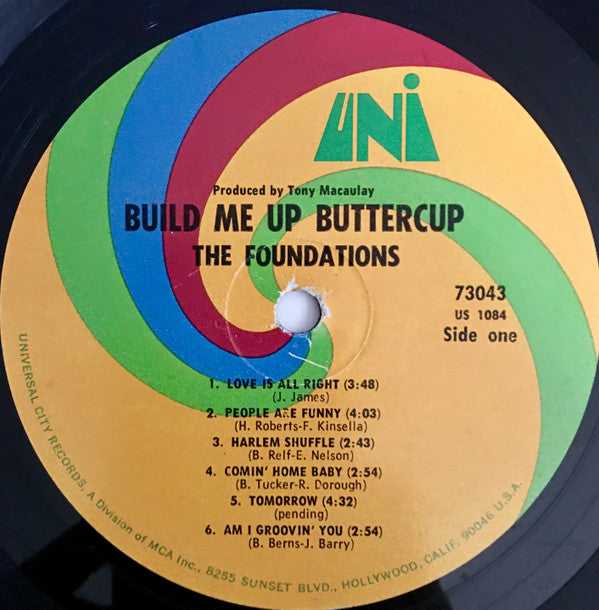 The Foundations ‎– Build Me Up Buttercup