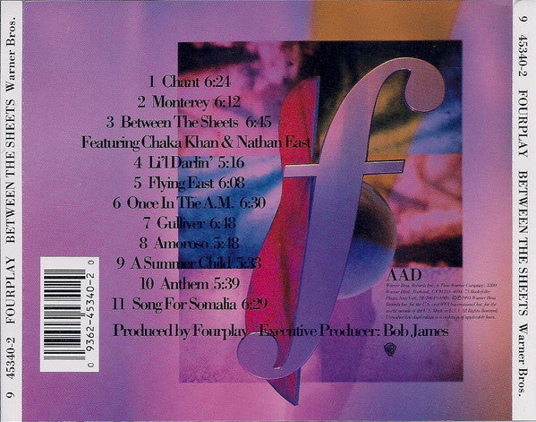 Fourplay ‎– Between The Sheets
