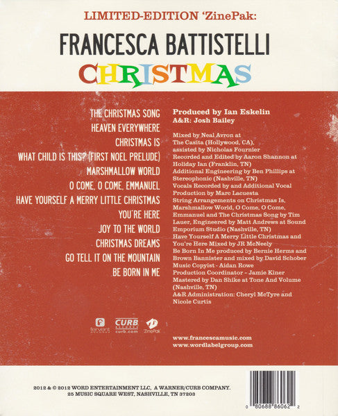 Francesca Battistelli ‎– Christmas