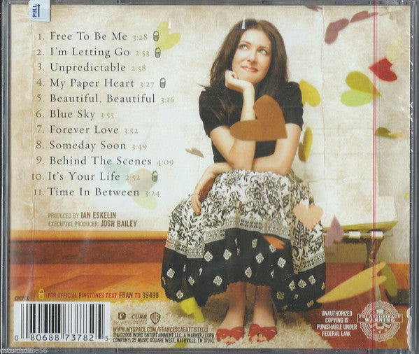 Francesca Battistelli ‎– My Paper Heart