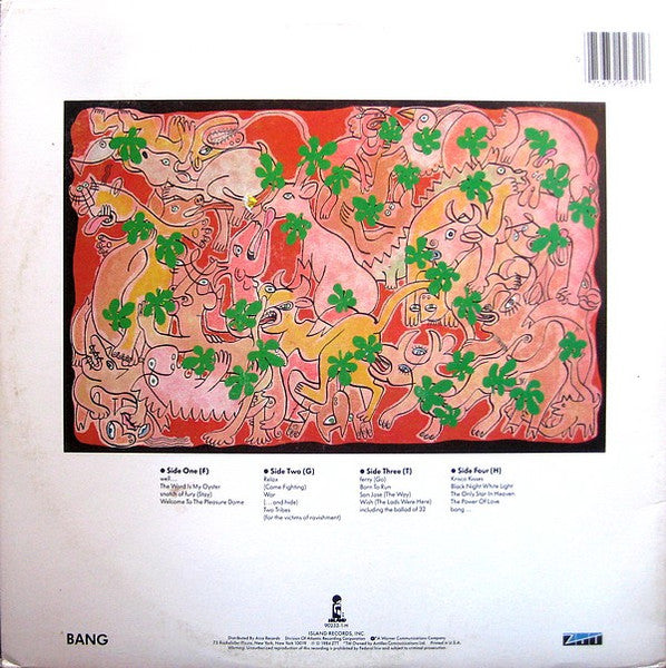 Frankie Goes To Hollywood ‎– Welcome To The Pleasuredome