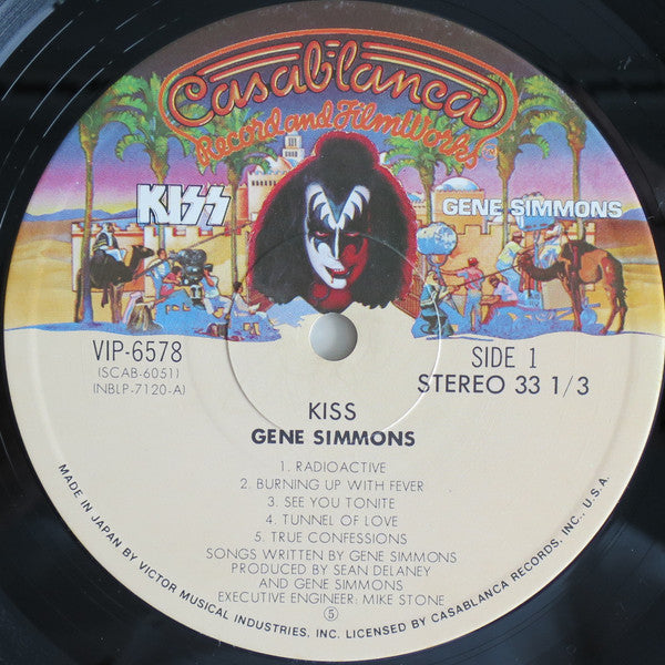 Kiss, Gene Simmons ‎– Gene Simmons