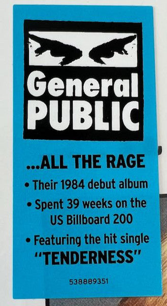 General Public ‎– ...All The Rage