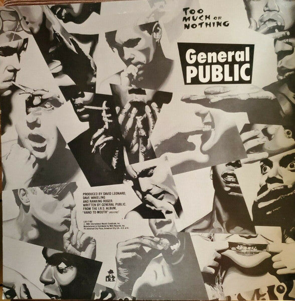 General Public ‎– Too Much Or Nothing