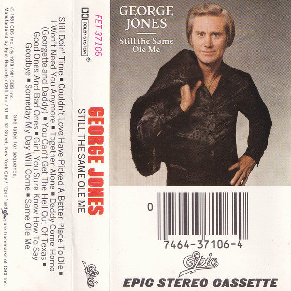 George Jones ‎– Still The Same Ole Me