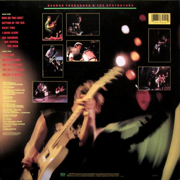 George Thorogood & The Destroyers ‎– Live