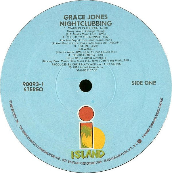 Grace Jones ‎– Nightclubbing