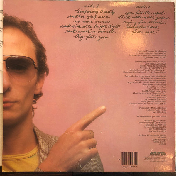 Graham Parker ‎– Another Grey Area