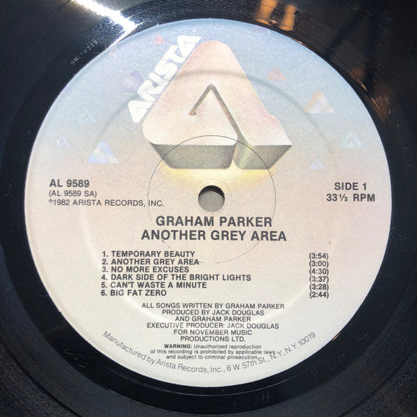 Graham Parker ‎– Another Grey Area