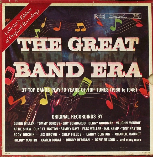 Various – The Great Band Era (1936-1945) (1964 / Hollywood Press / Box Set)
