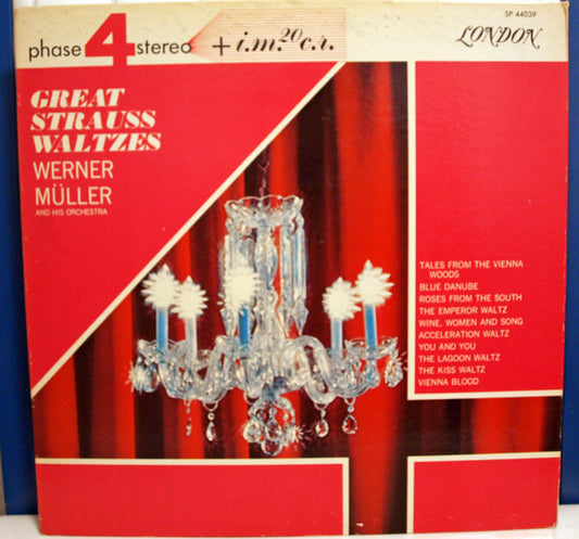 Werner Müller And His Orchestra ‎– Great Strauss Waltzes