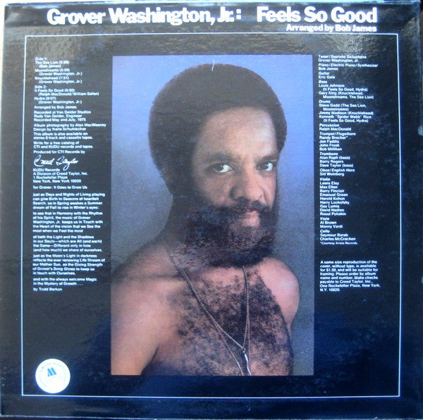 Grover Washington, Jr. ‎– Feels So Good