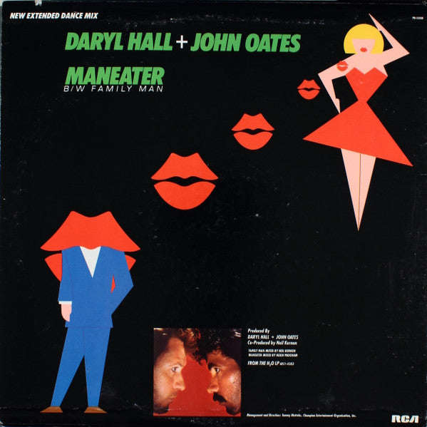 Daryl Hall & John Oates ‎– Family Man / Maneater