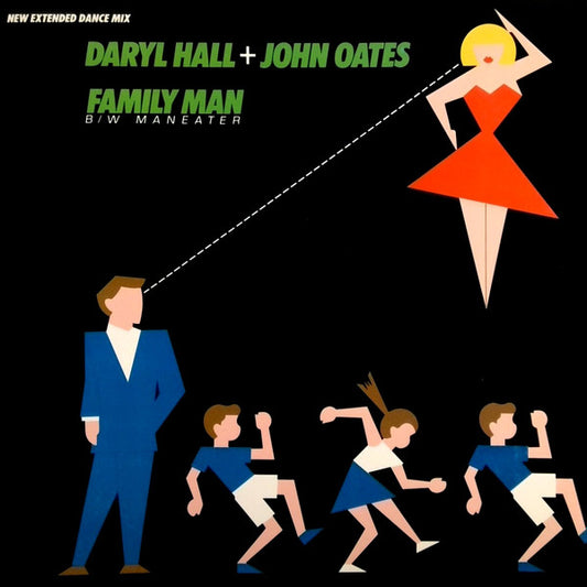 Daryl Hall & John Oates ‎– Family Man / Maneater