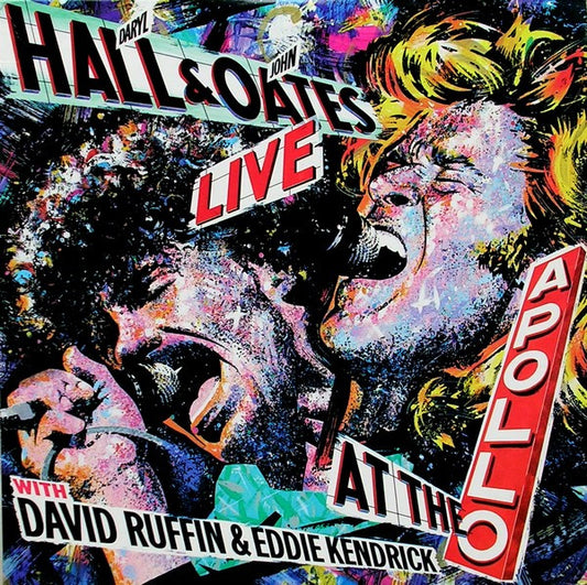 Daryl Hall & John Oates With David Ruffin & Eddie Kendrick ‎– Live At The Apollo