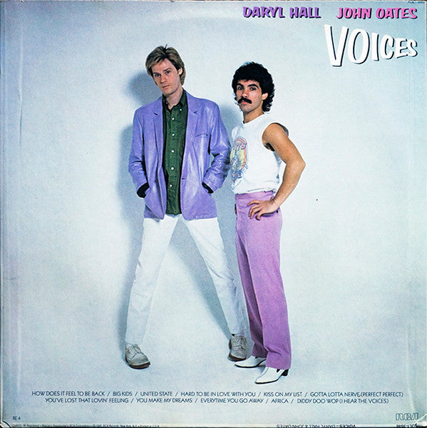 Daryl Hall & John Oates ‎– Voices