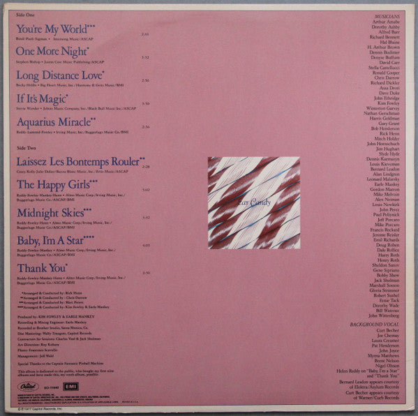 Helen Reddy ‎– Ear Candy