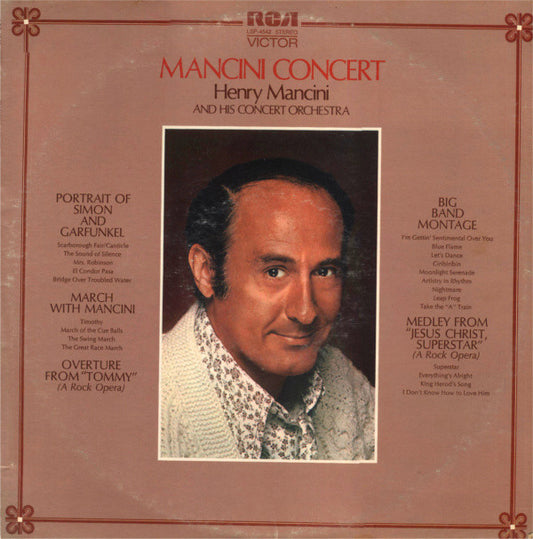 Henry Mancini And His Concert Orchestra ‎– Mancini Concert