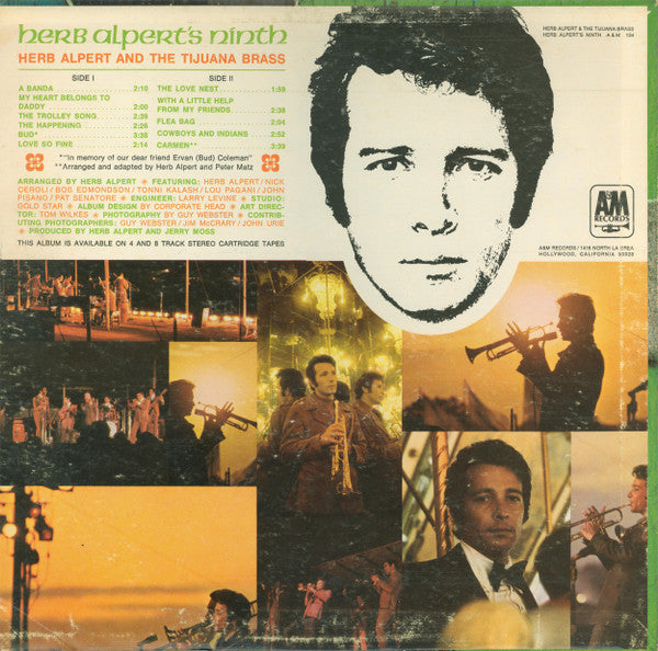 Herb Alpert & The Tijuana Brass ‎– Herb Alpert's Ninth