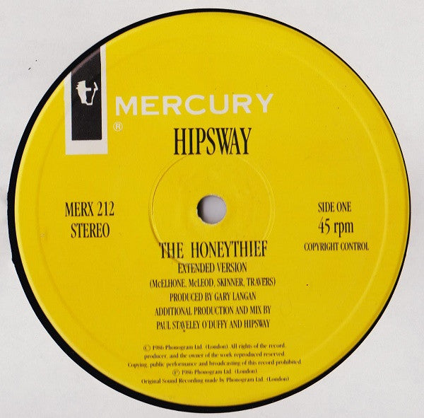 Hipsway ‎– The Honeythief