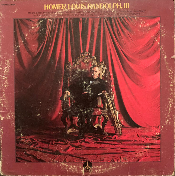 Homer Louis Randolph, III ‎– Homer Louis Randolph, III