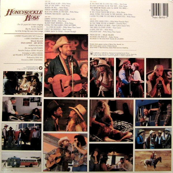 Willie Nelson & Family ‎– Honeysuckle Rose (Music From The Original Soundtrack)