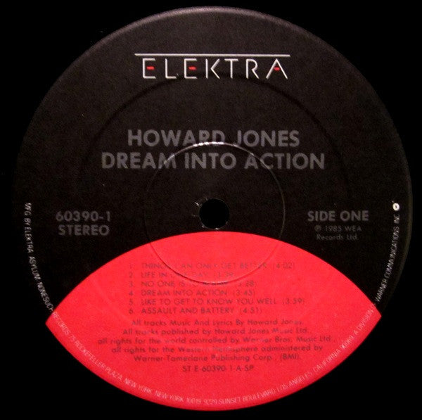 Howard Jones ‎– Dream Into Action
