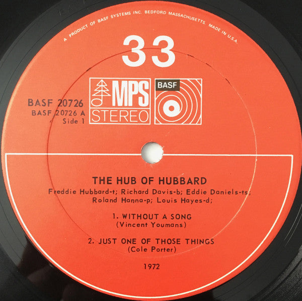 Freddie Hubbard ‎– The Hub Of Hubbard