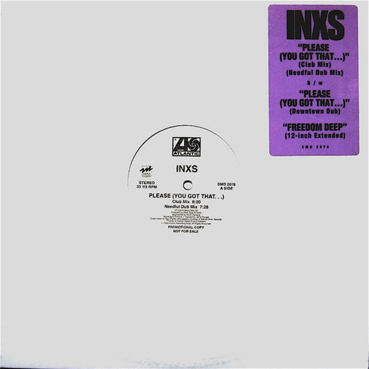 INXS ‎– Please (You Got That...)
