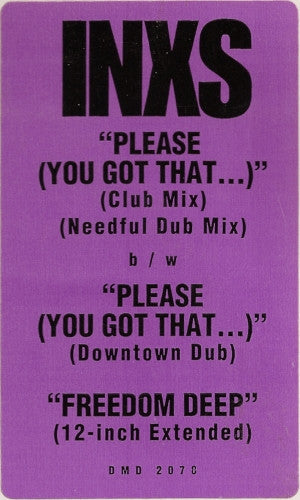 INXS ‎– Please (You Got That...)