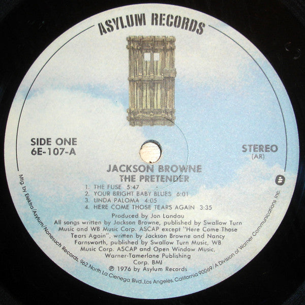 Jackson Browne ‎– The Pretender