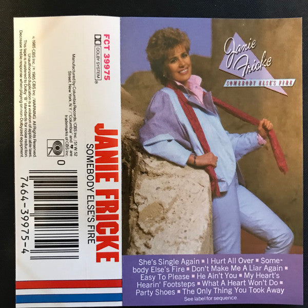 Janie Fricke ‎– Somebody Else's Fire